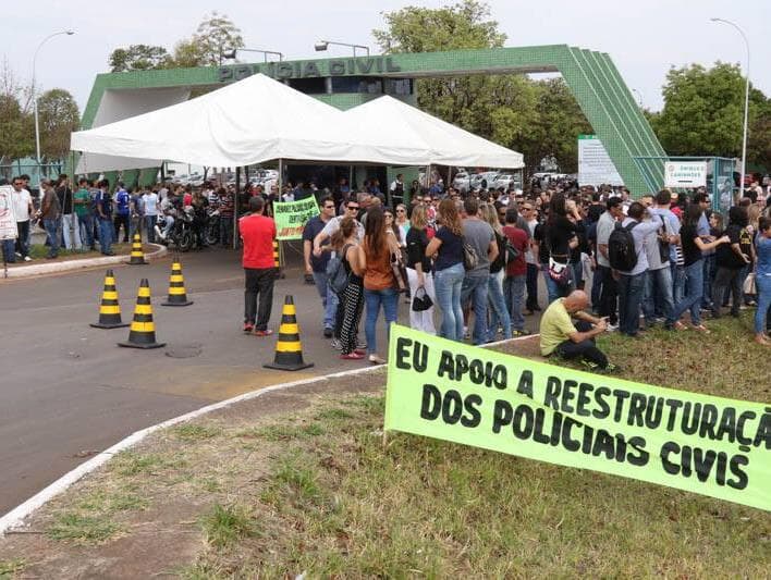 Em meio a Olimpíadas, Polícia Civil do DF paralisa atividades