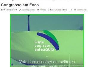 Prêmio: O Cafezinho sugere 'mutirão' por 'candidatos progressistas'