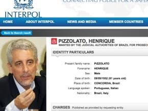 Pizzolato entra na lista de procurados da Interpol