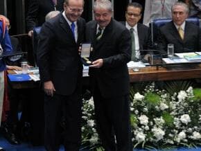 Senado homenageia ex-presidentes nos 25 anos da Constituição