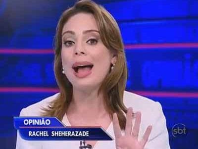 Oposição quer ouvir Rachel Sheherazade sobre proibição de comentários