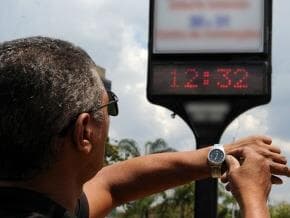 Horário de verão entra em vigor a partir da meia noite