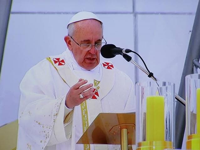 Papa diz ignorar motivos dos protestos no Brasil