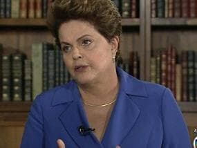 Dilma evita fazer comentário sobre o mensalão