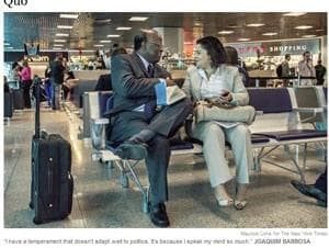 "Não sou candidato a nada", diz Joaquim Barbosa ao New York Times