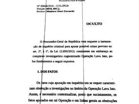 Operação Lava Jato chega ao Judiciário: PGR pede para investigar presidente do STJ