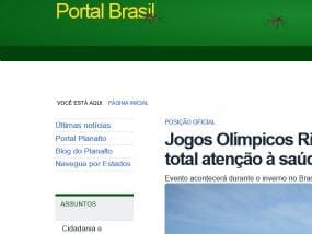 Mosquito "sobrevoa" sites oficiais e gera polêmica