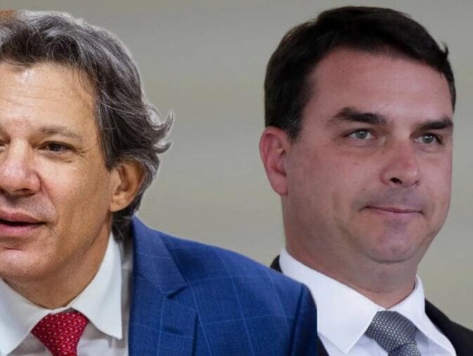 Mendonça dá prazo de 15 dias para Haddad responder queixa de Flávio Bolsonaro