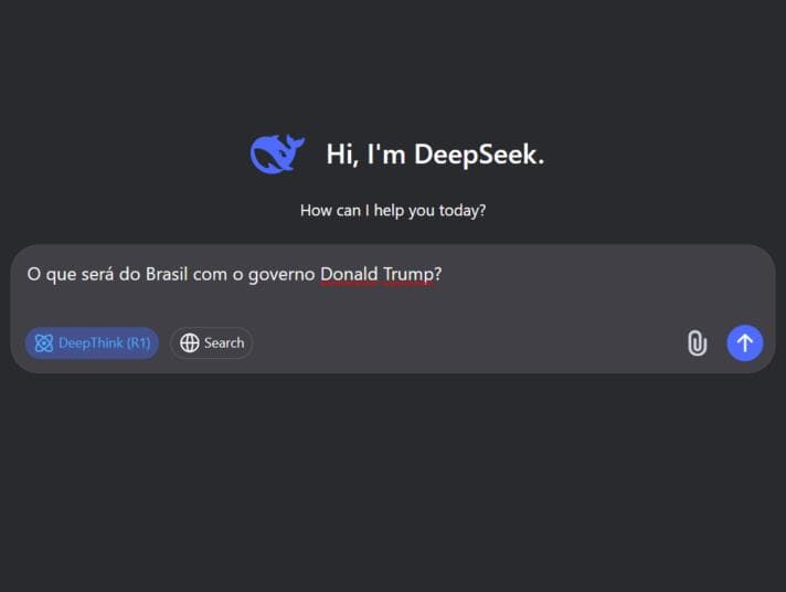 Perguntamos ao DeepSeek o que será do Brasil com Trump. Veja o que a IA chinesa respondeu