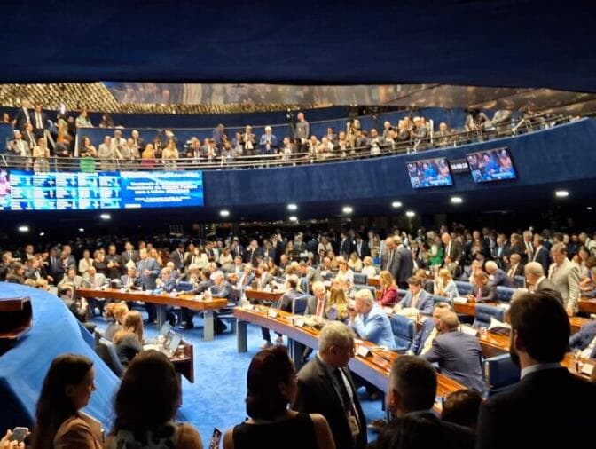 Começa a votação para presidente do Senado. Acompanhe