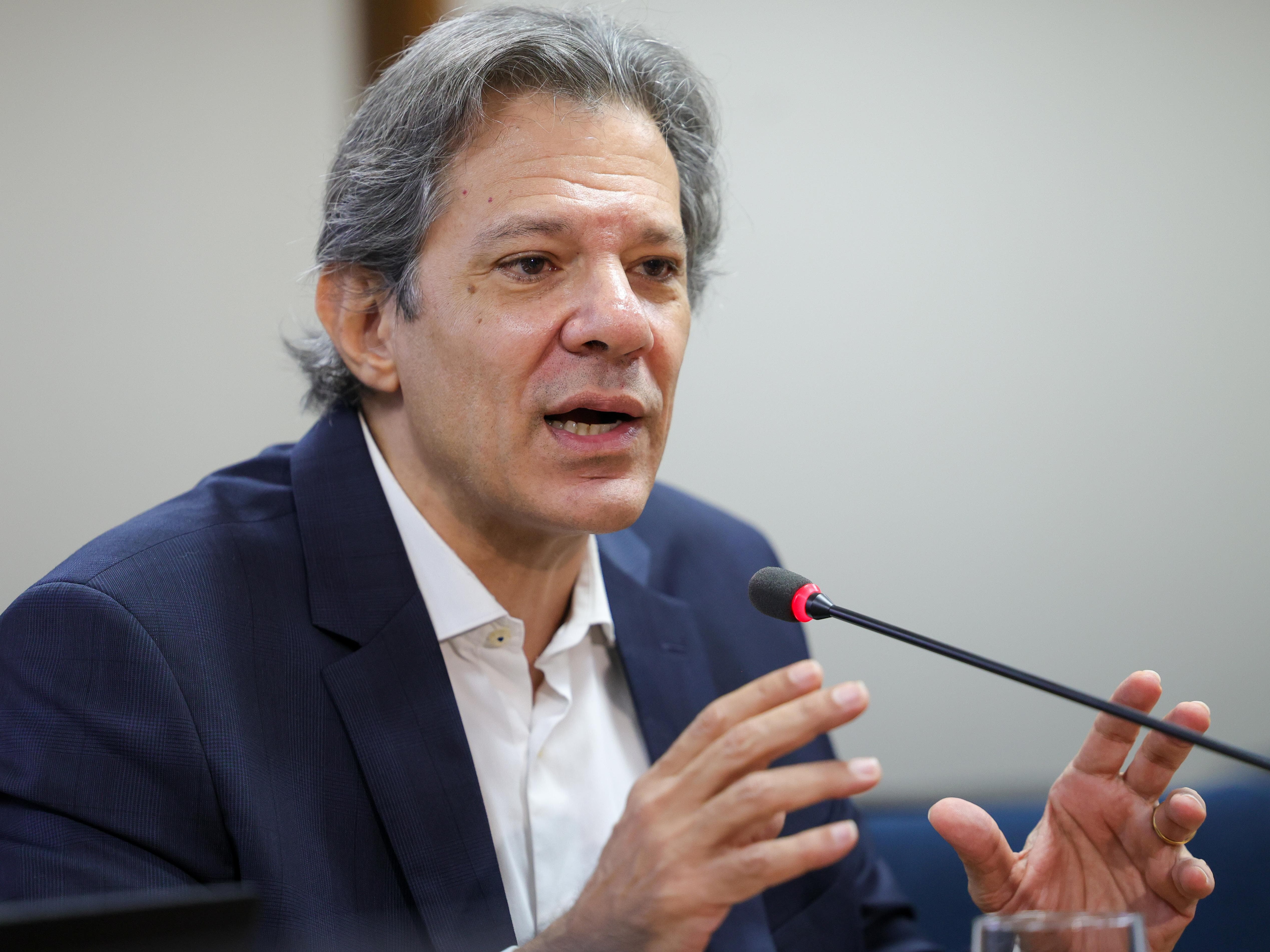 Brasil está "na normalidade do Real", diz Haddad em conferência do FMI