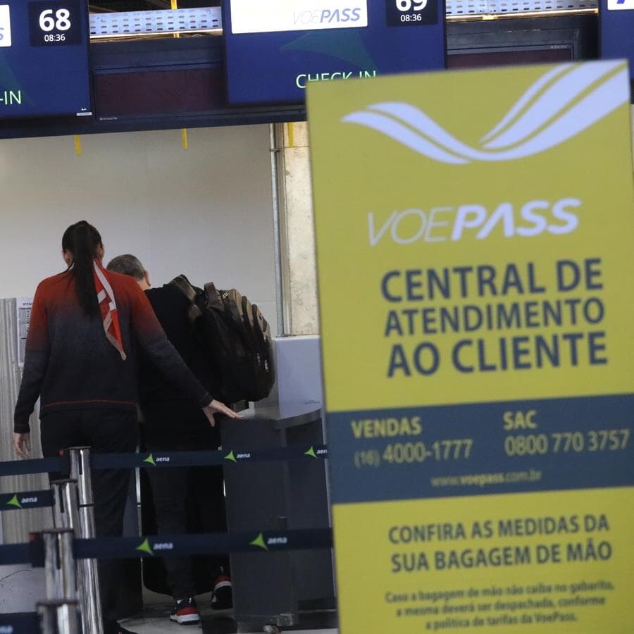 Suspensão das operações determinada pela Anac tem apoio do Ministério de Portos e Aeroportos - Ato Press/Folhapress