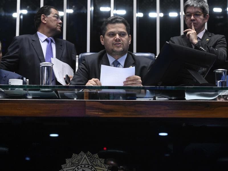 Plenário do Senado Federal durante sessão deliberativa ordinária de hoje. - Jefferson Rudy/Agência Senado