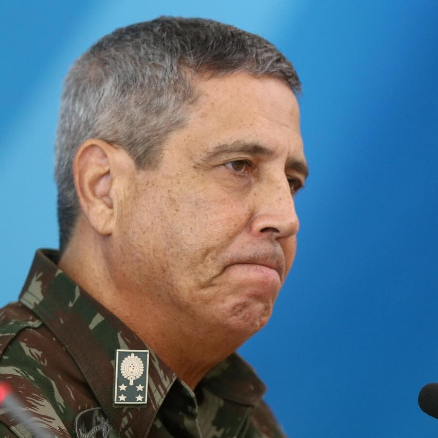 Ex-ministro de Bolsonaro, Braga Netto está em prisão preventiva desde dezembro de 2024. - Pedro Ladeira/Folhapress