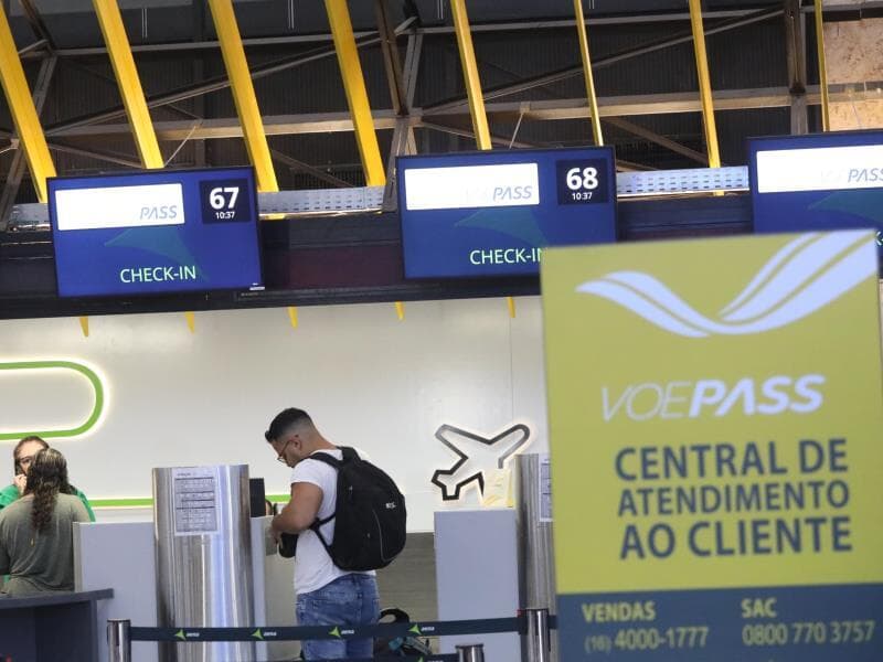 Anac suspendeu as operações da Voepass. - Renato S. Cerqueira/Ato Press/Folhapress