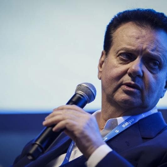 O presidente do PSD, Gilberto Kassab, que hoje trabalha com o governador de São Paulo, Tarcísio de Freitas - Bruno Santos/Folhapress