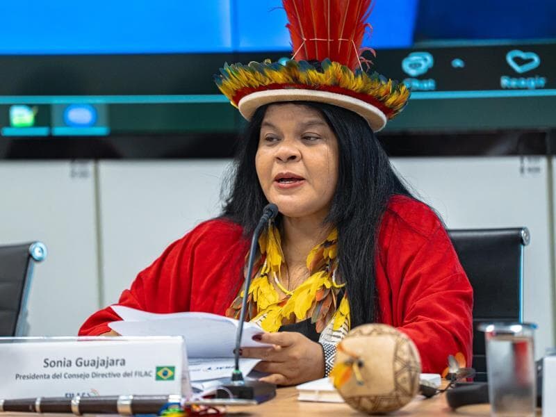 Ministra dos Povos Indígenas, Sonia Guajajara. - MRE GAVIÃO/Ministério dos Povos Indígenas