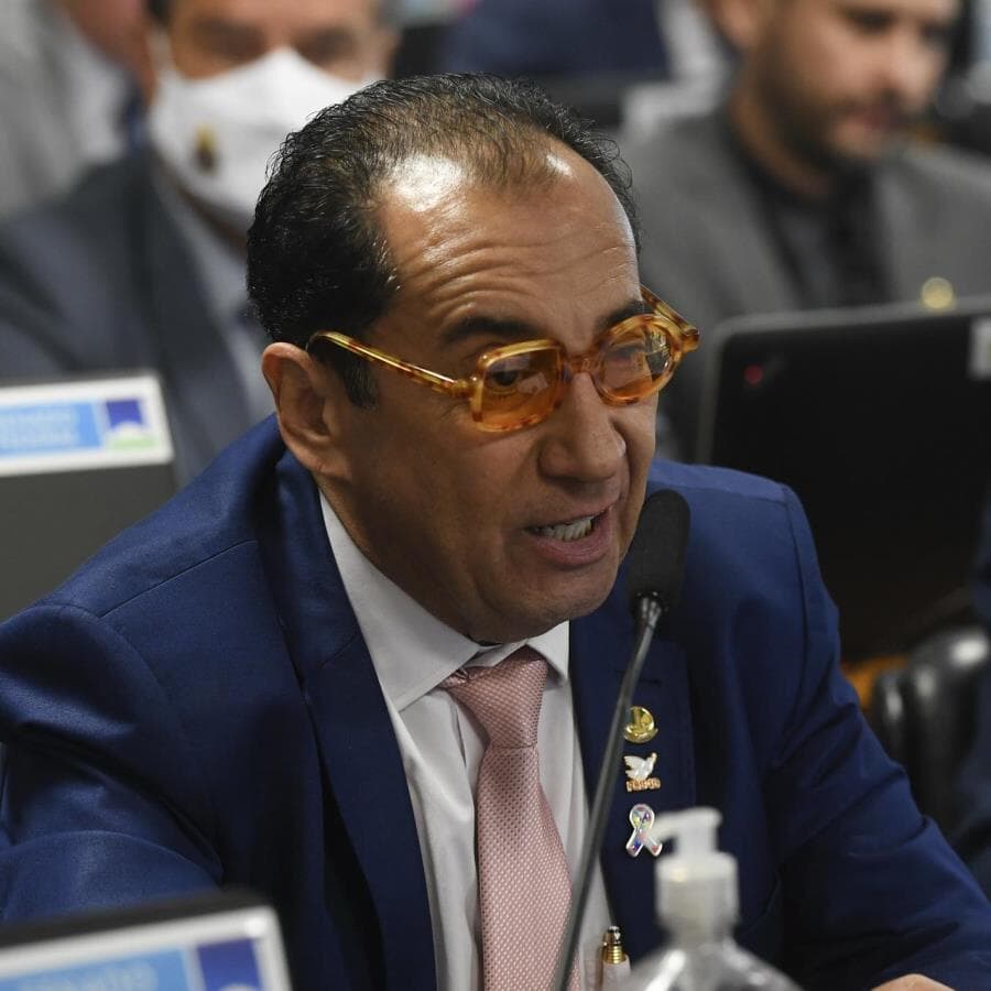 O senador Jorge Kajuru é o relator da proposta na CCJ. - Jefferson Rudy/Agência Senado