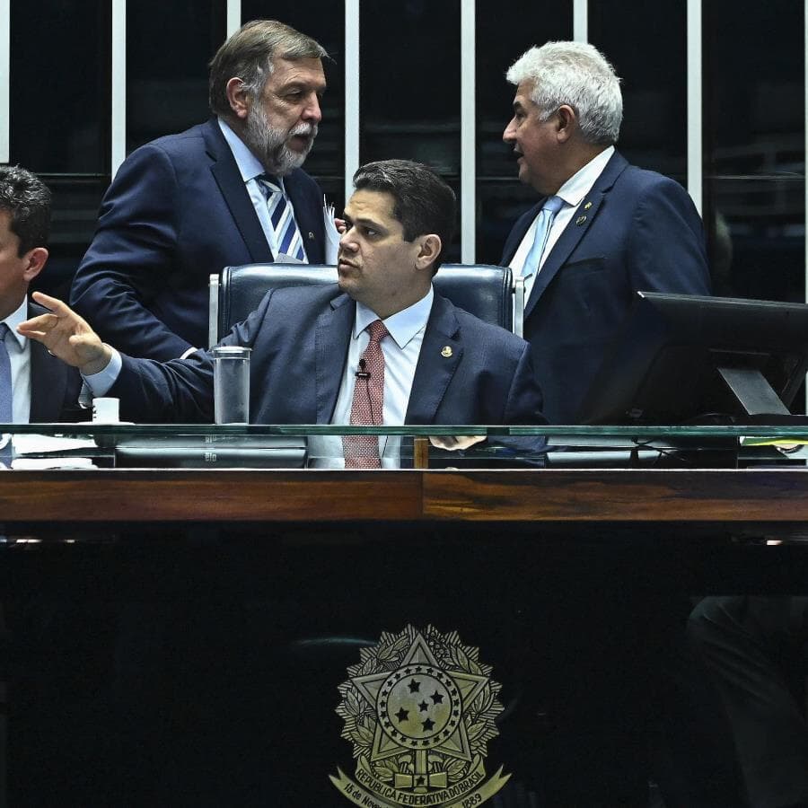 Plenário do Senado Federal durante sessão deliberativa ordinária.  - Andressa Anholete/Agência Senado