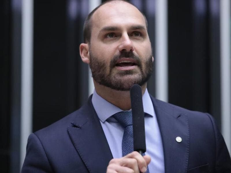 Eduardo Bolsonaro anunciou que vai morar nos Estados Unidos - Mário Agra/Agência Câmara