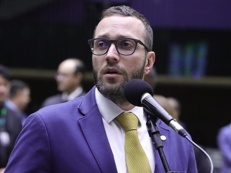 Novo presidente da Credn, Filipe Barros chama afastamento de Eduardo de "histórico". - Mário Agra/Câmara dos Deputados