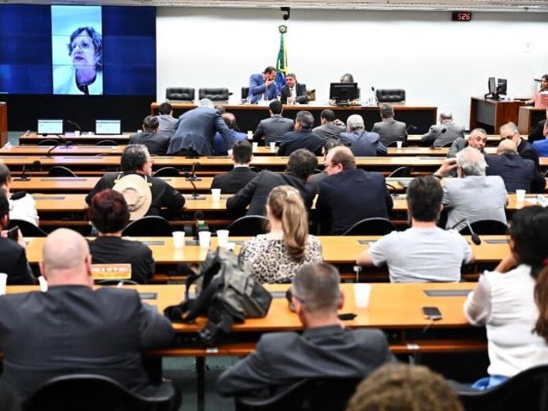 Sessão da Comissão Mista de Orçamento (CMO) do Congresso: plano é concluir votação até a sexta-feira (21) - Andressa Anholete/Agência Senado