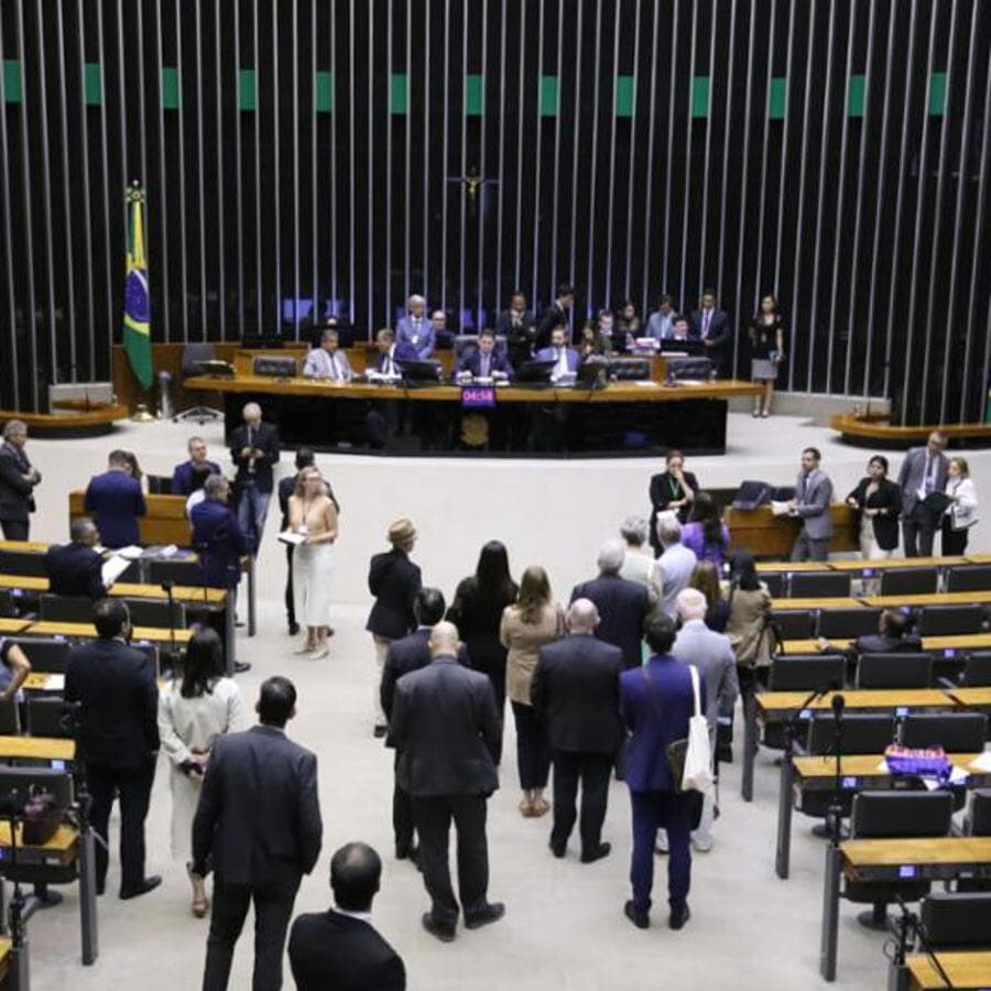 Plenário da Câmara, onde deputados e senadores se reúnem em sessão conjunta para votação de propostas orçamentárias - Kayo Magalhães/Agência Câmara