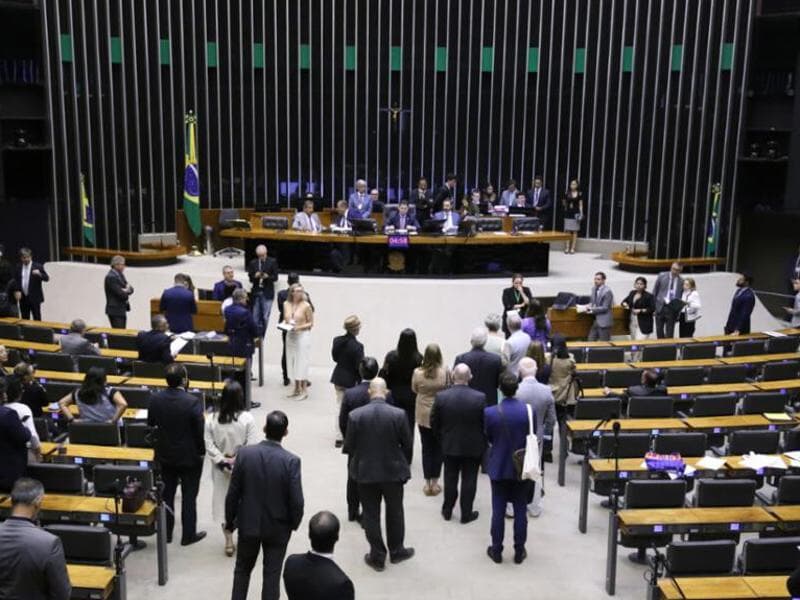 Plenário da Câmara, onde deputados e senadores se reúnem em sessão conjunta para votação de propostas orçamentárias - Kayo Magalhães/Agência Câmara