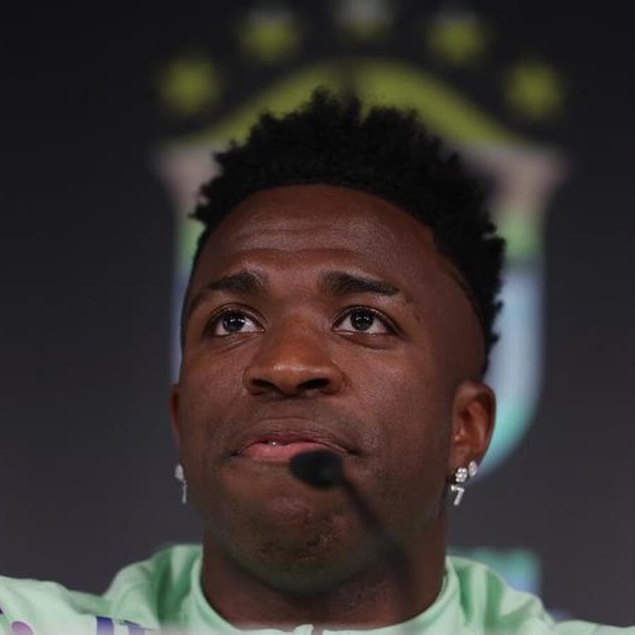 Vinicius Jr. virou símbolo da luta antirracista depois de ter sido atacada diversas vezes na Espanha - Rafael Ribeiro/CBF