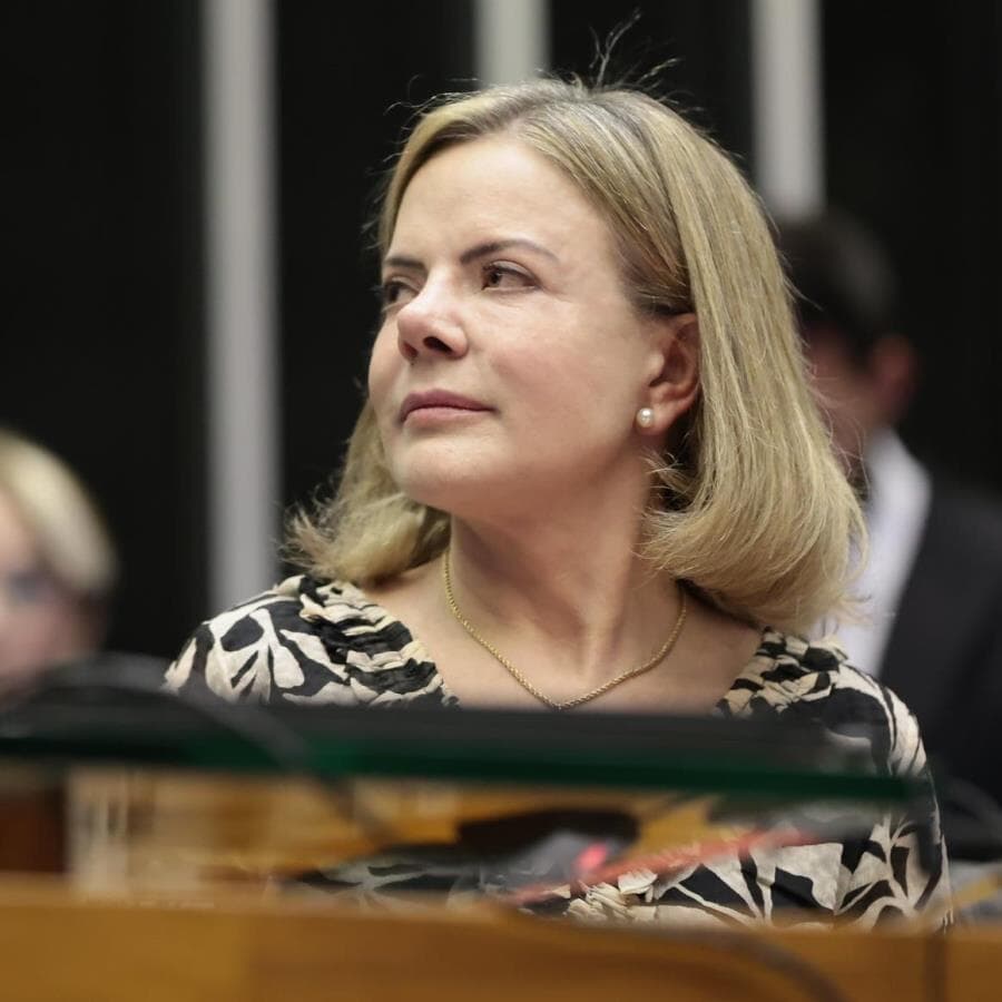 Ministra da Secretaria de Relações Institucionais da Presidência da República, Gleisi Hoffmann. - Gil Ferreira/Secretaria de Relações Institucionais