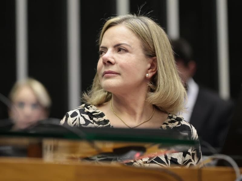 Ministra da Secretaria de Relações Institucionais da Presidência da República, Gleisi Hoffmann. - Gil Ferreira/Secretaria de Relações Institucionais