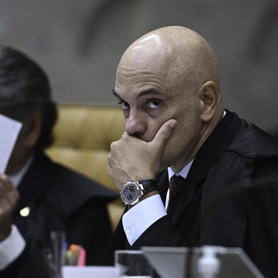 Alexandre de Moraes é alvo de deputados republicanos aliados a Eduardo Bolsonaro - Ton Molina /Fotoarena/Folhapress