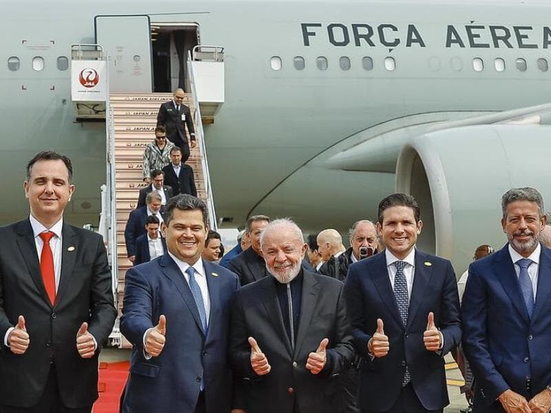 Lula levou a cúpula do Congresso para viagens ao Japão e ao Vietnã com o objetivo de fortalecer relações políticas - Ricardo Stuckert