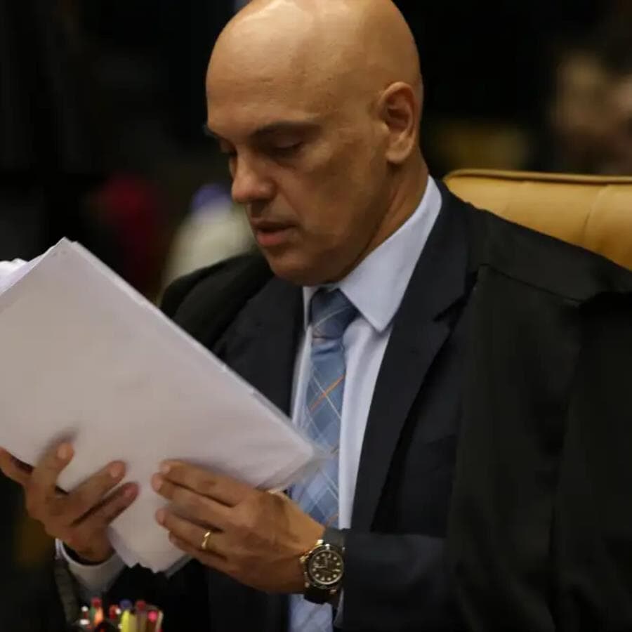 Alexandre de Moraes é o relator do processo da trama golpista no Supremo - Fábio Rodrigues Pozzebom/Agência Brasil