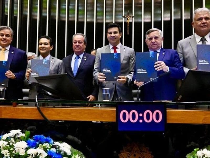 Sessão solene lançou agenda que reúne as prioridades para o Congresso em relação ao setor industrial - Iano Andrade/CNI