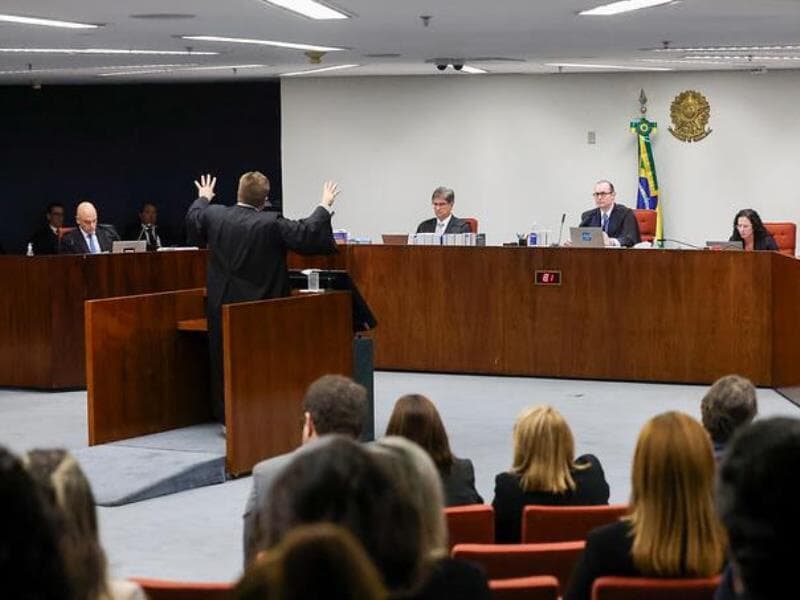 Primeiro dia de julgamento da denúncia - Gustavo Moreno/Ascom/STF