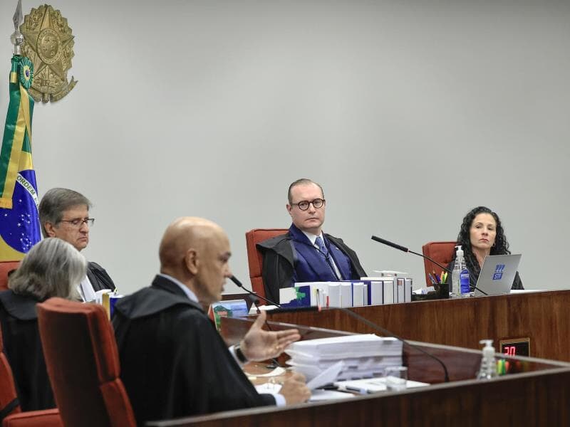 Ministros da Primeira Turma do STF devem ler seus votos nesta quarta-feira (26) - Rosinei Coutinho/STF