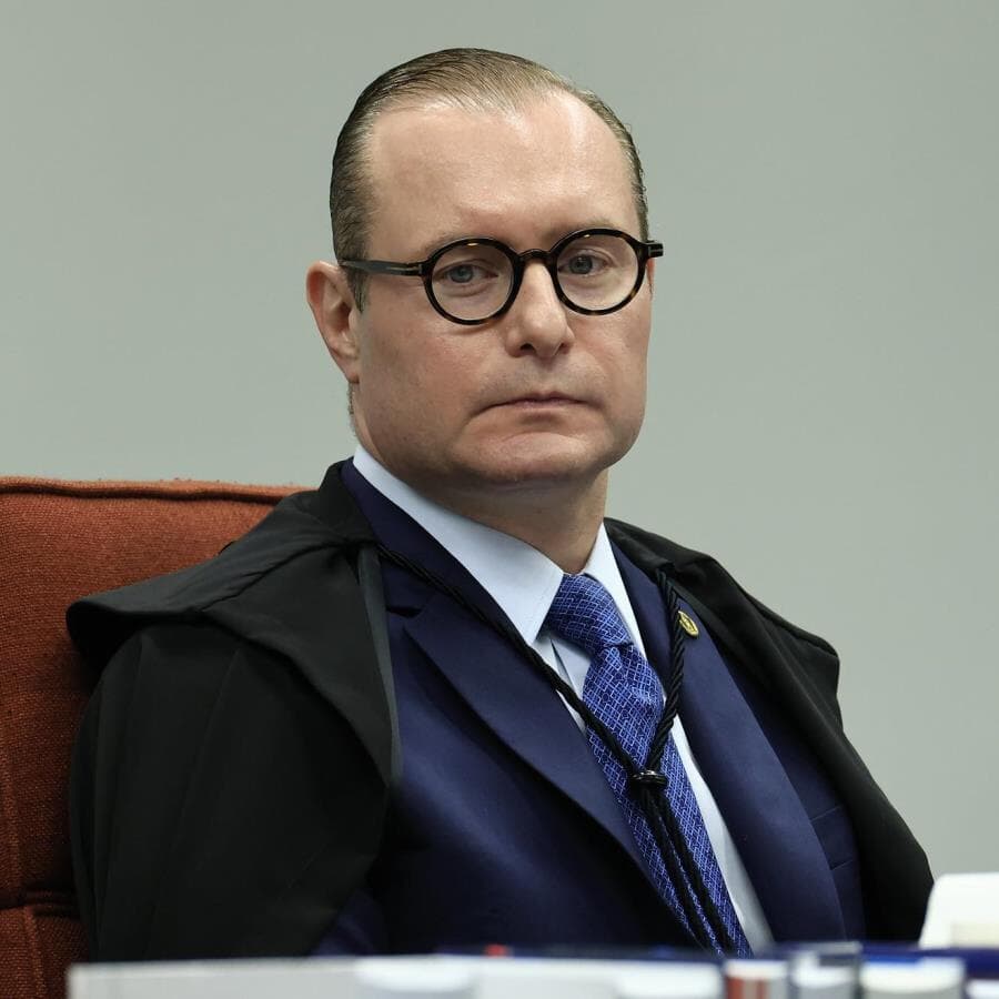 O presidente da Primeira Turma do STF, Cristiano Zanin, deu o último voto para tornar Bolsonaro réu. - Rosinei Coutinho/STF