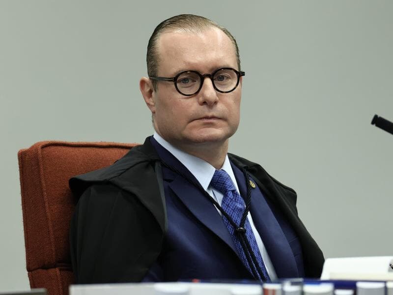O presidente da Primeira Turma do STF, Cristiano Zanin, deu o último voto para tornar Bolsonaro réu. - Rosinei Coutinho/STF