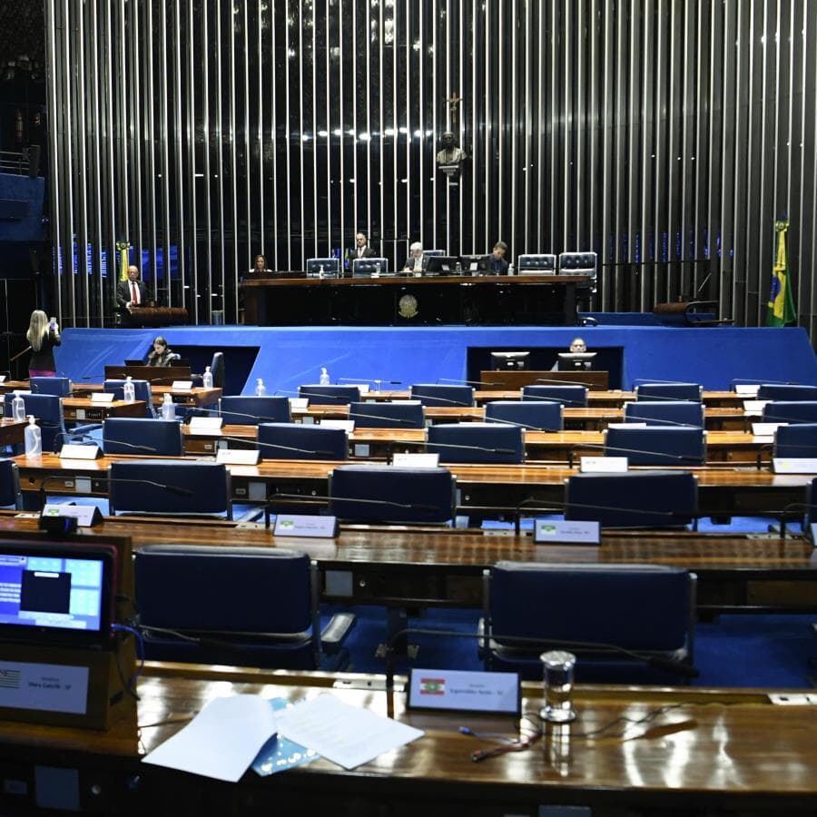 Plenário do Senado Federal durante sessão deliberativa ordinária - Jefferson Rudy/Agência Senado