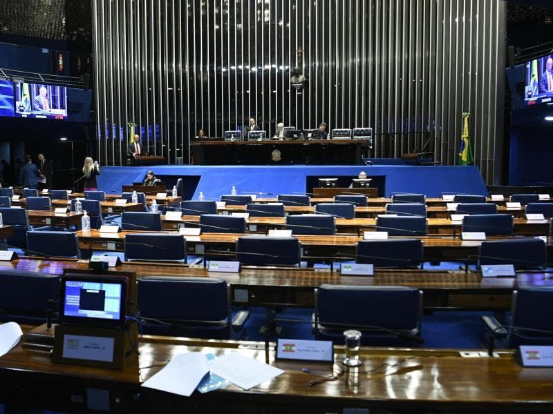 Plenário do Senado Federal durante sessão deliberativa ordinária - Jefferson Rudy/Agência Senado