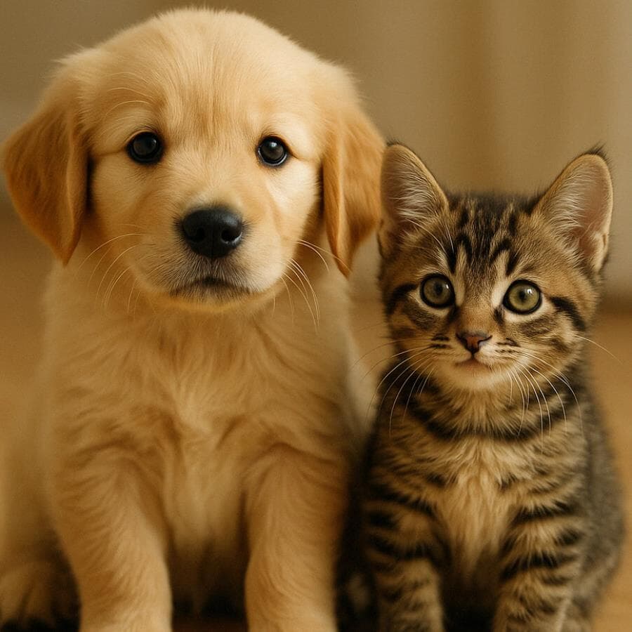 Programa pretende incentivar adoção responsável e controle da população animal - Imagem gerada por IA/Chatgpt