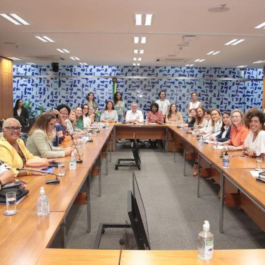 Reunião da bancada feminina da Câmara, em 12 de março, com o ministro Alexandre Padilha (Saúde). - Bruno Spada/Câmara dos Deputados