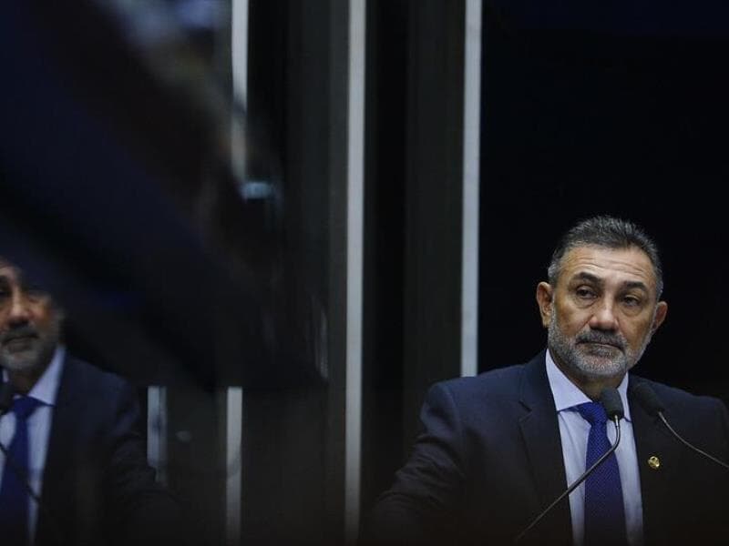 Telmário Mota alega inocência e perseguição política - Marcos Oliveira/Agência Senado
