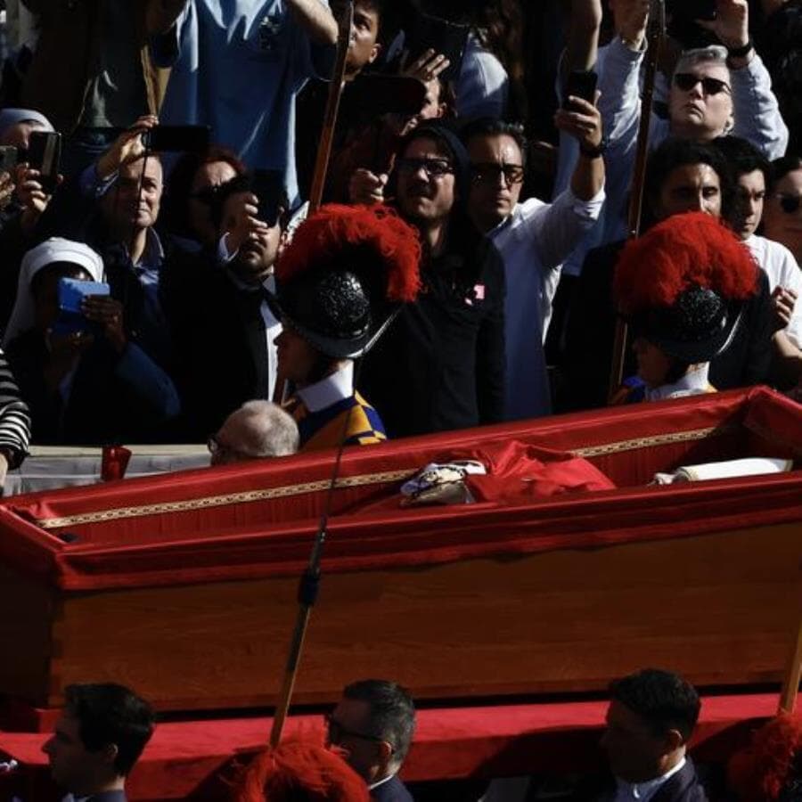 Velório do papa Francisco - Cecilia Fabiano/LaPresse/DiaEsportivo/Folhapress