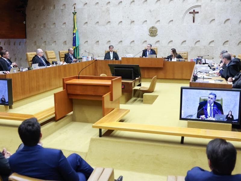 Sessão Plenária do STF. - Antonio Augusto/STF