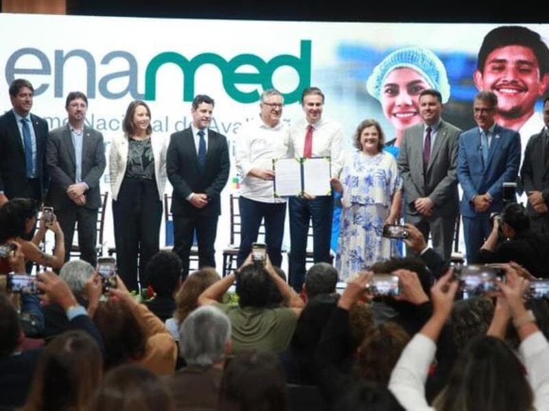 Lançamento do Enamed - Luis Fortes/MEC