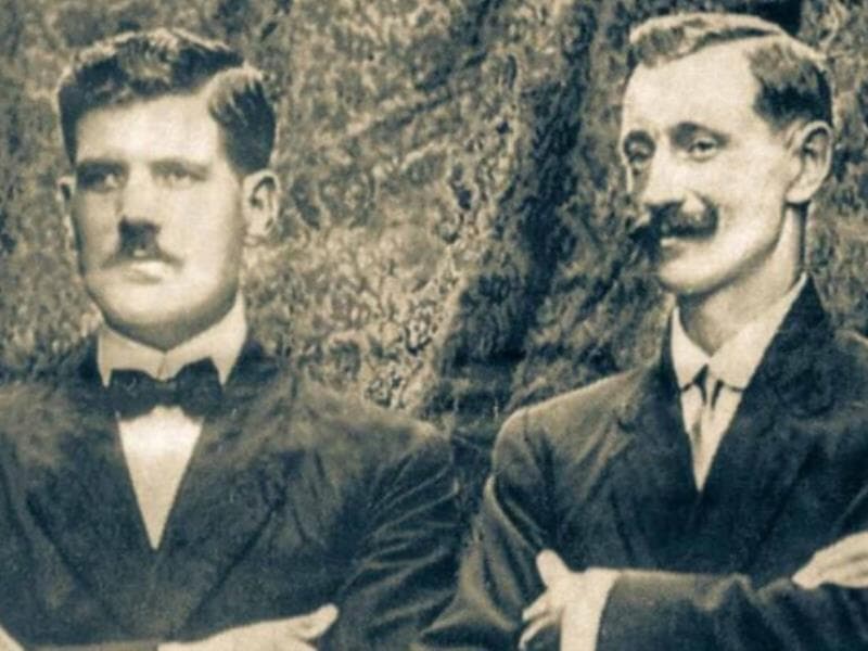 Daniel Berg e Gunnar Vingren foram pioneiros do evangelismo. - Divulgação/Câmara dos Deputados