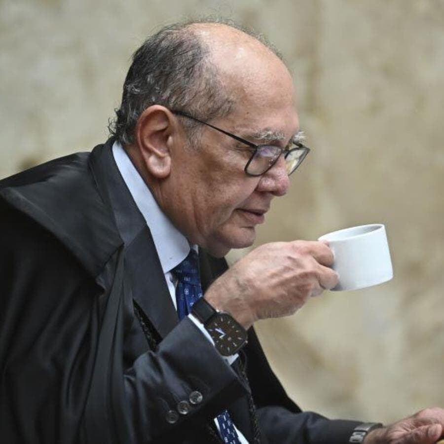 Pedido do ministro Gilmar Mendes interrompeu julgamento virtual do STF para a prisão de Fernando Collor. - Ton Molina/Fotoarena/Folhapress
