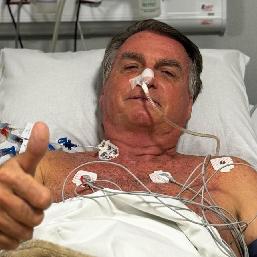 Exames indicam melhora no funcionamento do fígado de Bolsonaro. - Divulgação/Jair Bolsonaro/Flickr
